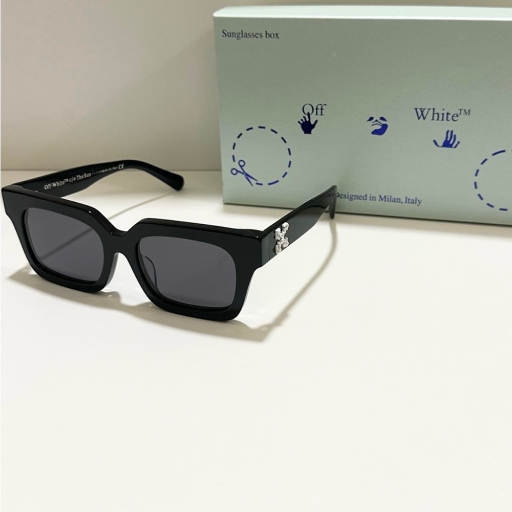 Off White Virgil Black Sunglasses